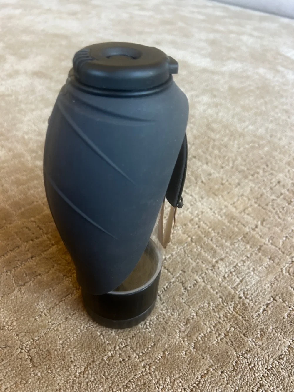 Arcadia 2-in-1 Pet Water Bottle & Food Dispenser - Black